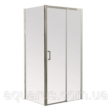 Душова кабіна без піддону Mixxus Premium DIVERSE SC03-120x80x195-TR Chrome прозоре скло 6мм (MI6867), фото 1