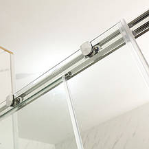 Душова кабіна без піддону Mixxus Premium DIVERSE SC03-120x80x195-TR Chrome прозоре скло 6мм (MI6867), фото 4