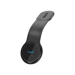 Автотримач магнітний з бездротовою зарядкою Promate Laxmount-15W Black