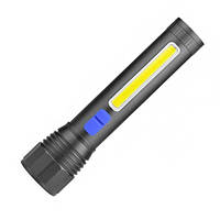 Ліхтар Ручний Акумуляторний Cb C12 P50 Cob Чорний Ador