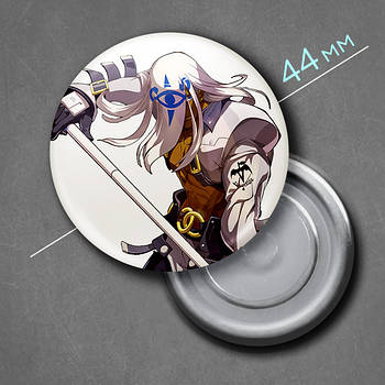 "Веном (Гілті Гір / Guilty Gear)" магніт круглий Ø44 мм