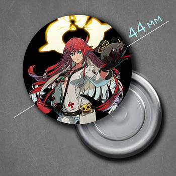 "Джек О (Гілті Гір / Guilty Gear)" магніт круглий Ø44 мм