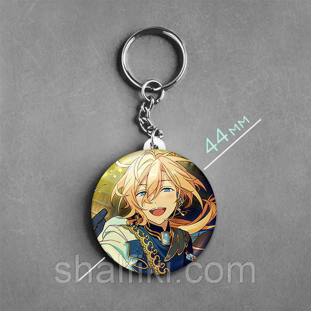 "Ейчі Теншоуін (Aнсамбль Зірок / Ensemble Stars)" брелок круглий Ø44 мм, фото 1