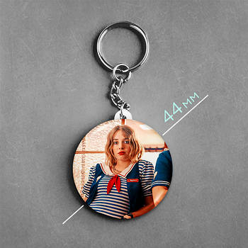 "Робін Баклі (Дивні дива / Stranger Things)" брелок круглий Ø44 мм