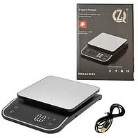 Весы Кухонные X-1, 5кг (0,1г), 3xaaa/usb Для Взвешивания Продуктов Ador Ваги Кухонні X-1, 5кг (0,1г),