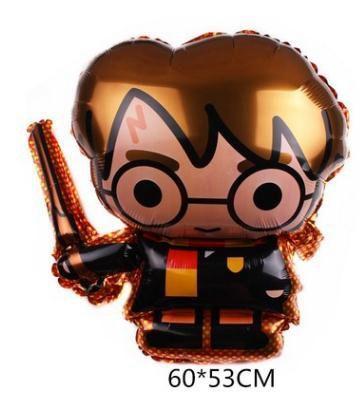 Фольгована фігурна куля "Гаррі Поттер". Розмiр: 60см*53см.