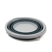 Складное відро Silicone Bucket 10 літрів, фото 5