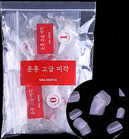 Типси для педикюру Lpnails, натуральніEStyle