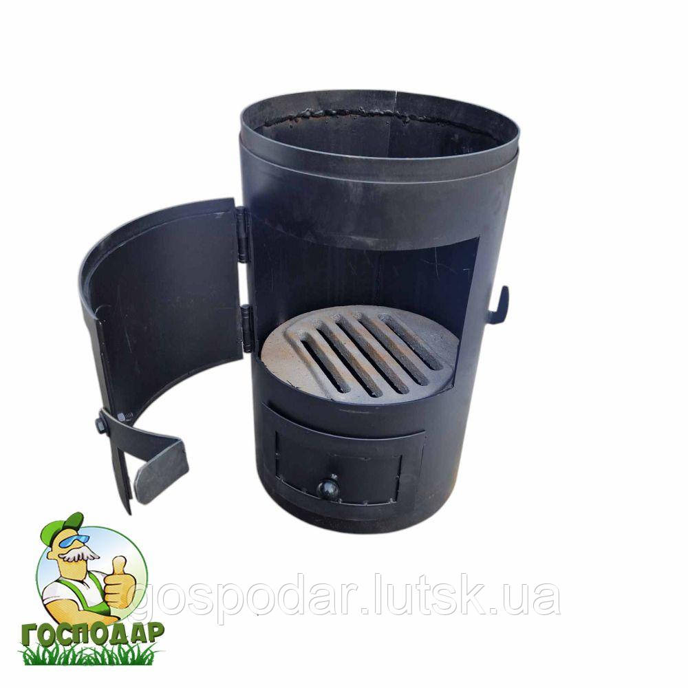 Топка сталева для водогрійного титану (дров'яної колонки), фото 1