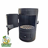 Топка сталева для водогрійного титану (дров'яної колонки), фото 3