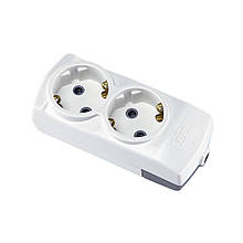 Колодка Violux 2-на з заземленням