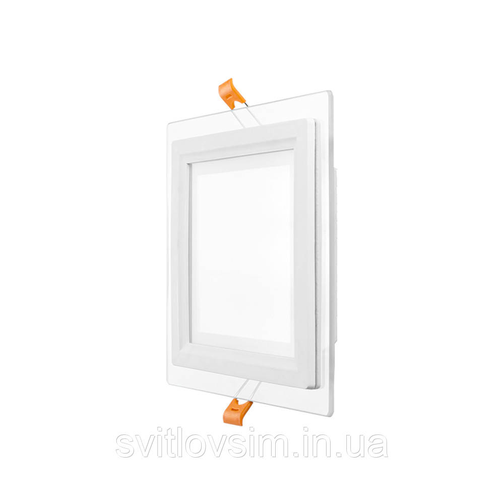Світильник LED даунлайт Violux LOTOS 12W 5000K квадрат IP20