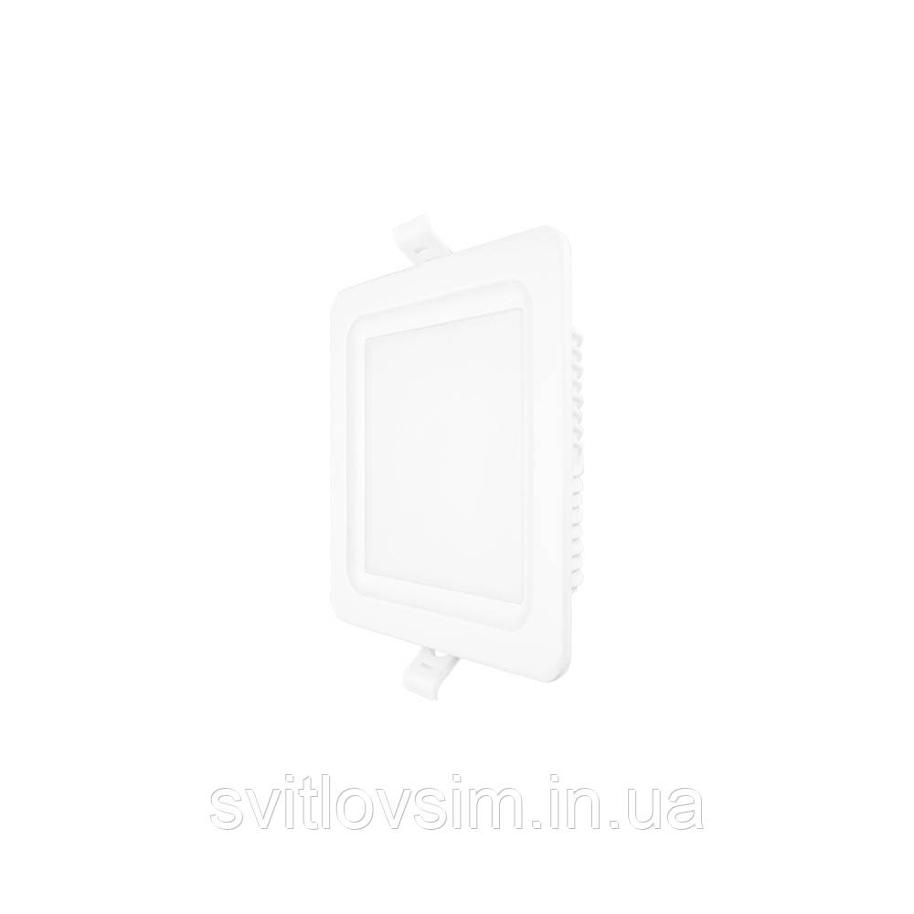 Світильник LED даунлайт Violux ALUMIN 9W 4200K квадрат IP20