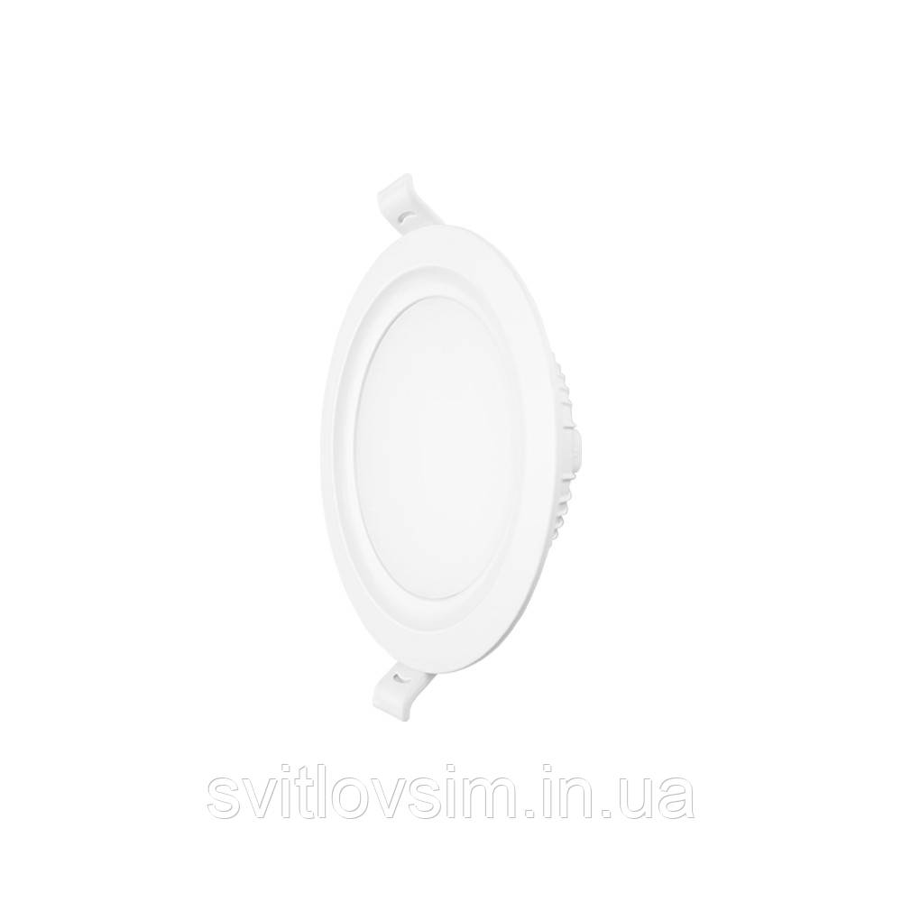 Світильник LED даунлайт Violux ALUMIN 9W 4200K круг IP20