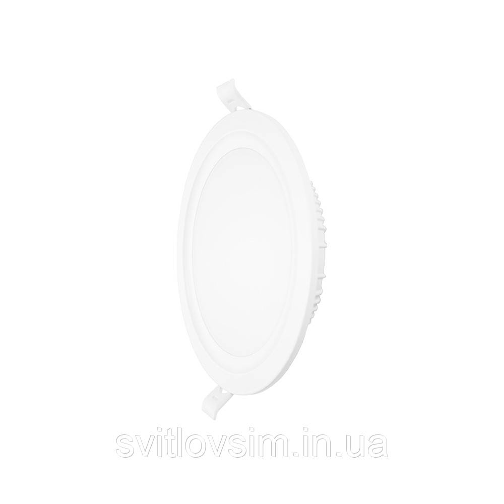 Світильник LED даунлайт Violux ALUMIN 12W 4200K круг IP20
