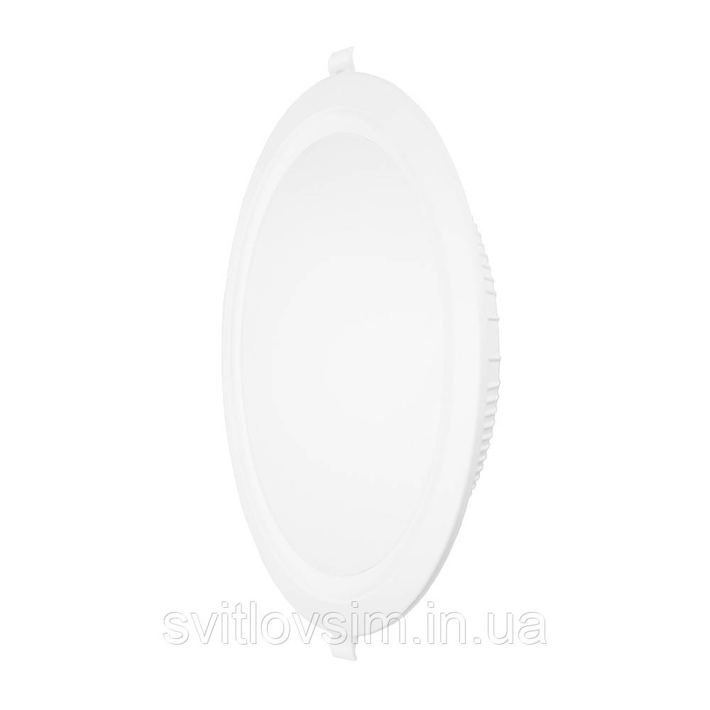 Світильник LED даунлайт Violux ALUMIN 24W 4200K круг IP20