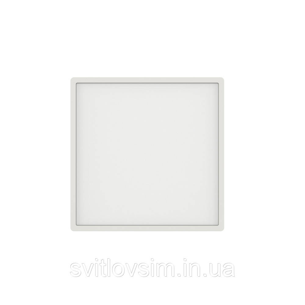 Світильник LED Violux ДББ MILLENNIUM BL 38W 4200K IP20 квадрат білий