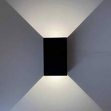 Світильник фасадний Violux JOKER 10W 4200K 750Lm ІР65 чорний