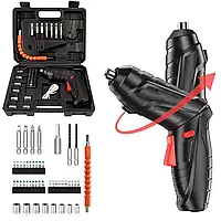 Электрическая отвертка трансформер 48 элементов мини-шуруповерт 3,6 В,1800 мАч Шуруповерт ДРЕЛЬ Отвертка Набор