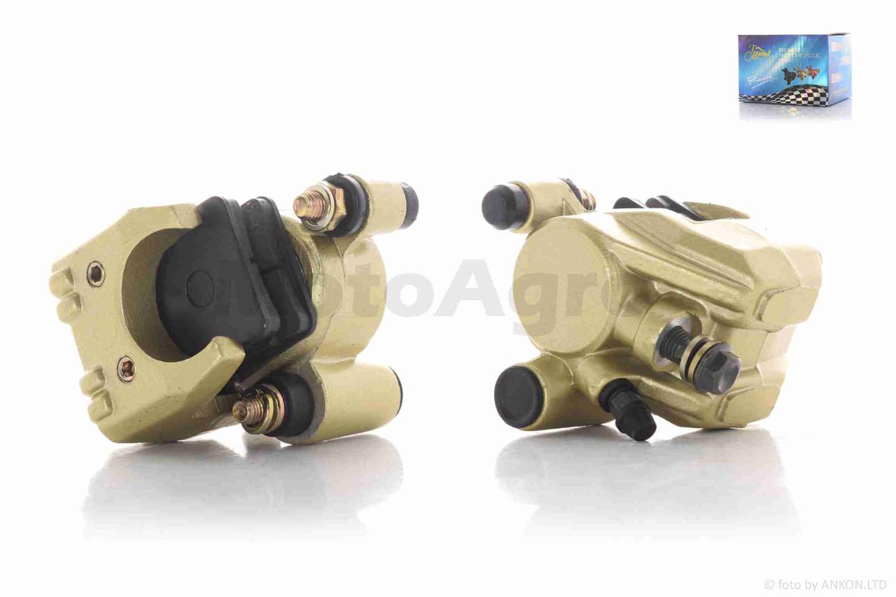 Супорт гальмівної однопоршневої вуха праворуч "LIPAI" (золотистий), фото 1