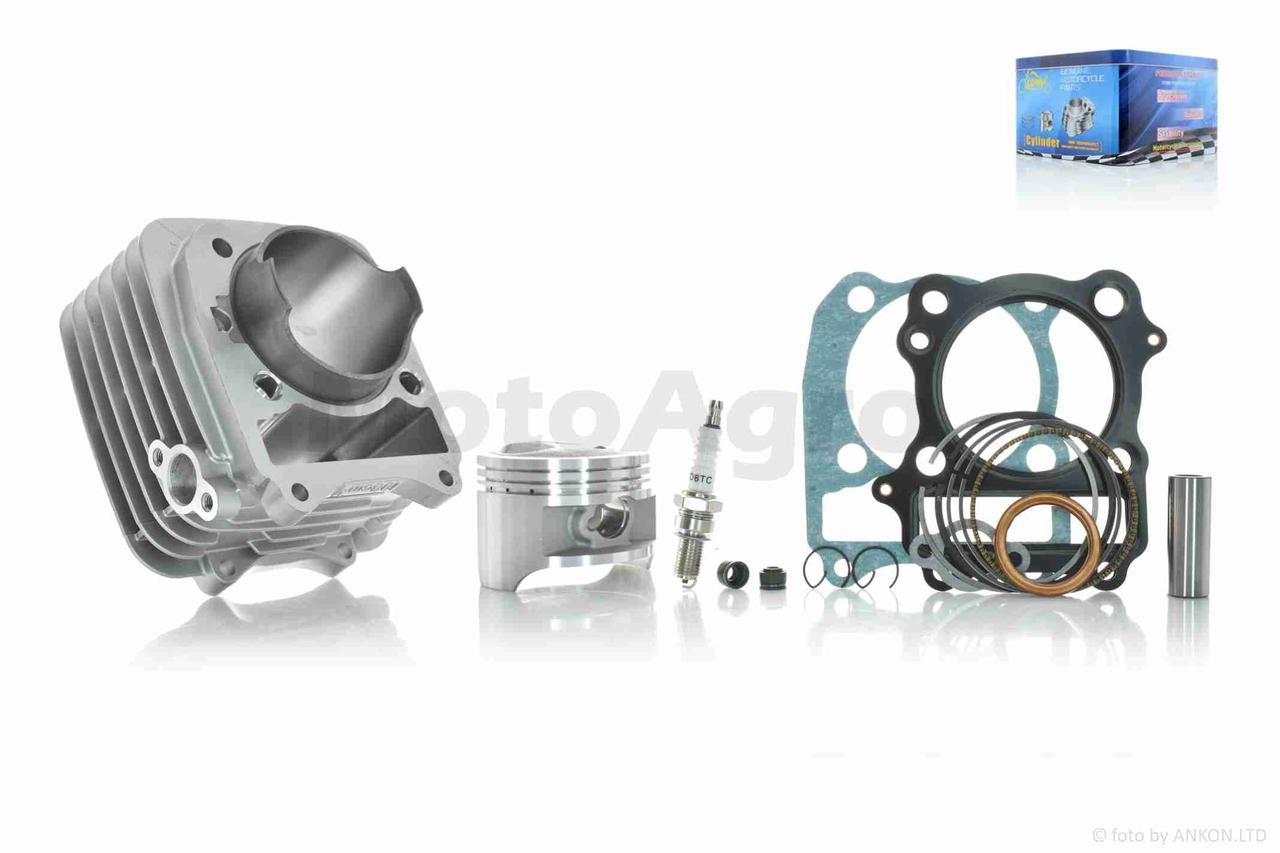 Поршневий циліндр у зборі CB200 (166FML) D66 p16 h82 PRO "LIPAI", фото 1