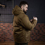 Куртка Grifon Polar Level 7 (ХМРС) плащівка з мікроріп-стоп, койот МК, фото 5
