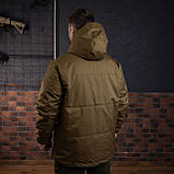 Куртка Grifon Polar Level 7 (ХМРС) плащівка з мікроріп-стоп, койот МК, фото 9