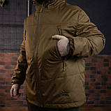 Куртка Grifon Polar Level 7 (ХМРС) плащівка з мікроріп-стоп, койот МК, фото 7