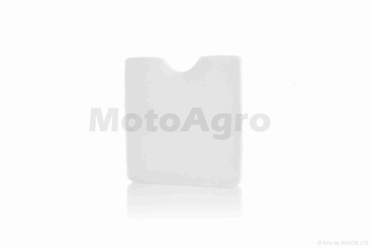 Фільтр повітряний коси квадратний поролон сухий білий, фото 1