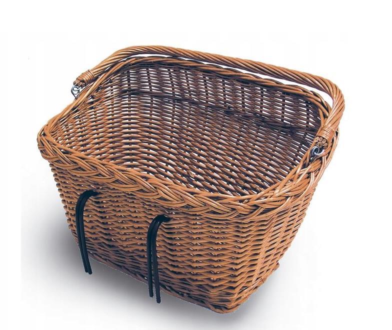 Кошик передній Kands навісний 38x27x25cm, з ручкою, плетений (WK-020), фото 1