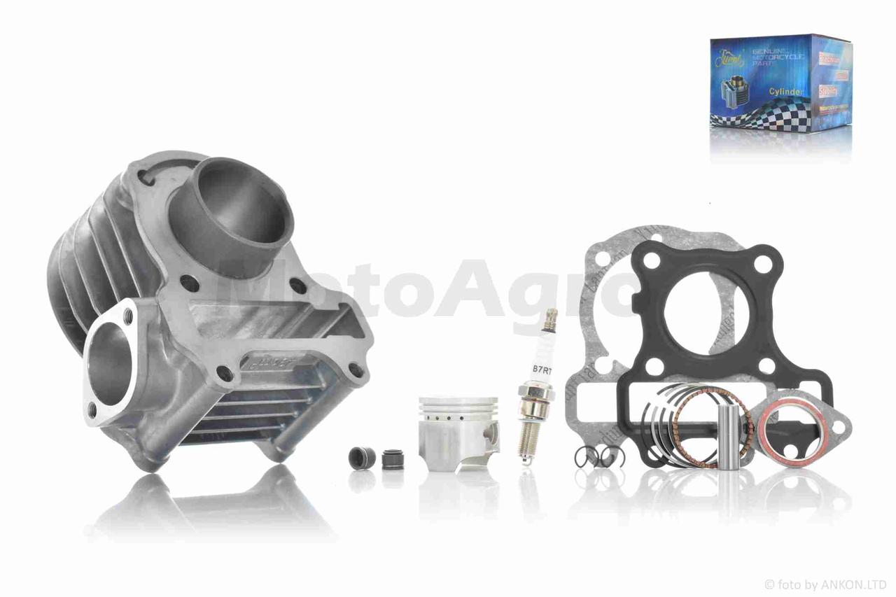 Поршневий циліндр у зборі на скутер хонда діо AF62 TODAY AF61 D37.8 p10 h59 4T PRO "LIPAI", фото 1