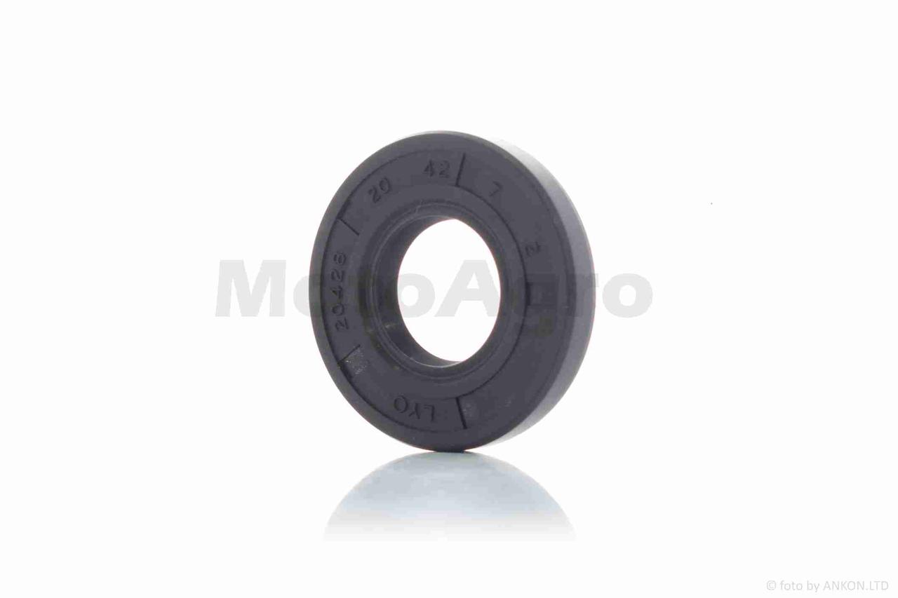 Сальник коленвала ямаху джог 20-42-7mm "LYO" Тайвань 20428, фото 1