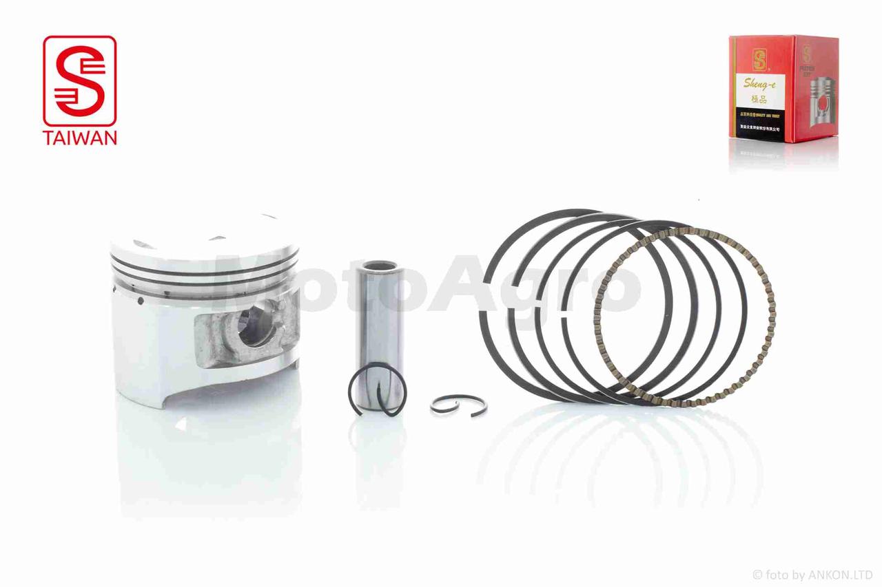 Поршень к-кт CYGNUS XC125 BELUGA 125 STD 49.00 p-13 "SEE" (Sheng-E) ТАЙВАНЬ, фото 1
