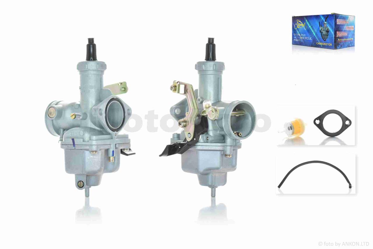 Карбюратор PZ27 підкачування під трос зліва PRO "LIPAI", фото 1