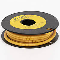 Маркувальна бірка ЕС-0 (EC-0.05 0,5-1,6 мм²) "чиста"