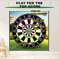 TOY Life Chipping Golf Game Mat для ігор у приміщенні та на вулиці для дорослих і сім'ї Дитяче ігрове обладнане, фото 5