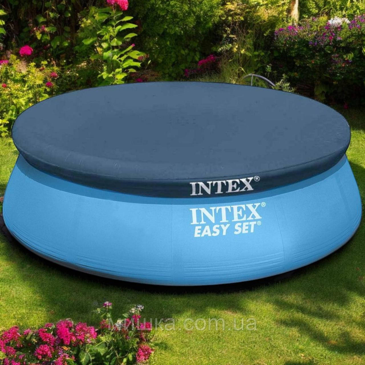 Тент Ø376 см, Intex 28026 для круглих надувних або наливних басейнів
