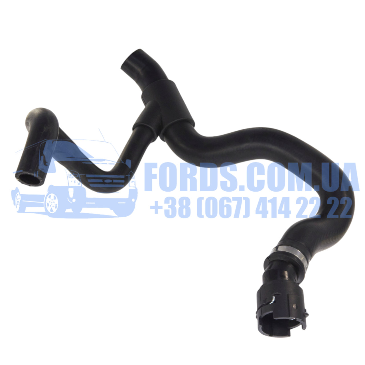 Патрубок радіатора Нижній FORD MONDEO 2000-2007 (2.0TDCI/2TDCI) IBRAS