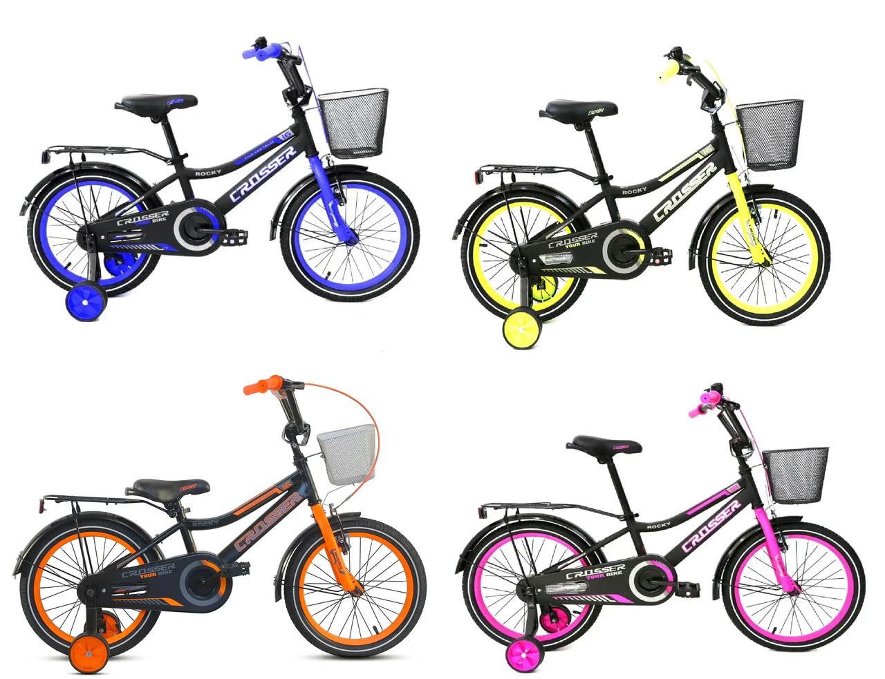 Дитячий велосипед Crosser Rocky NEW 13» - 18»