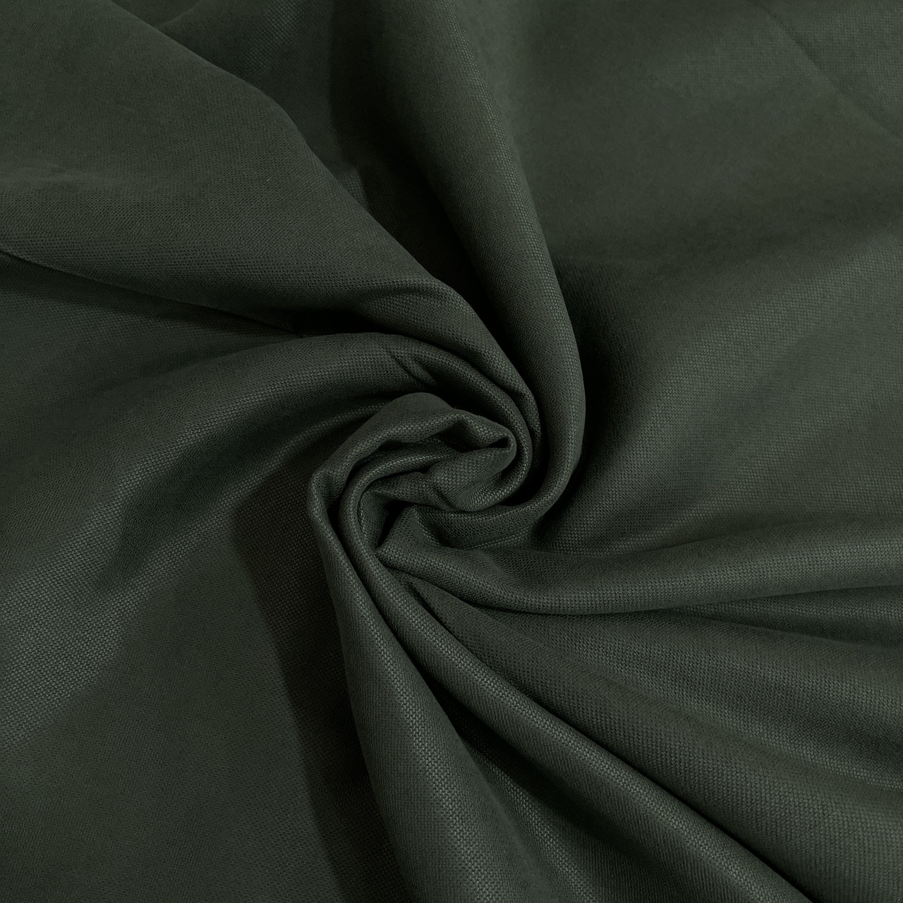 Шторна тканина мікровелюр на метраж, колір зелений, висота 3м (Petek-589), фото 1