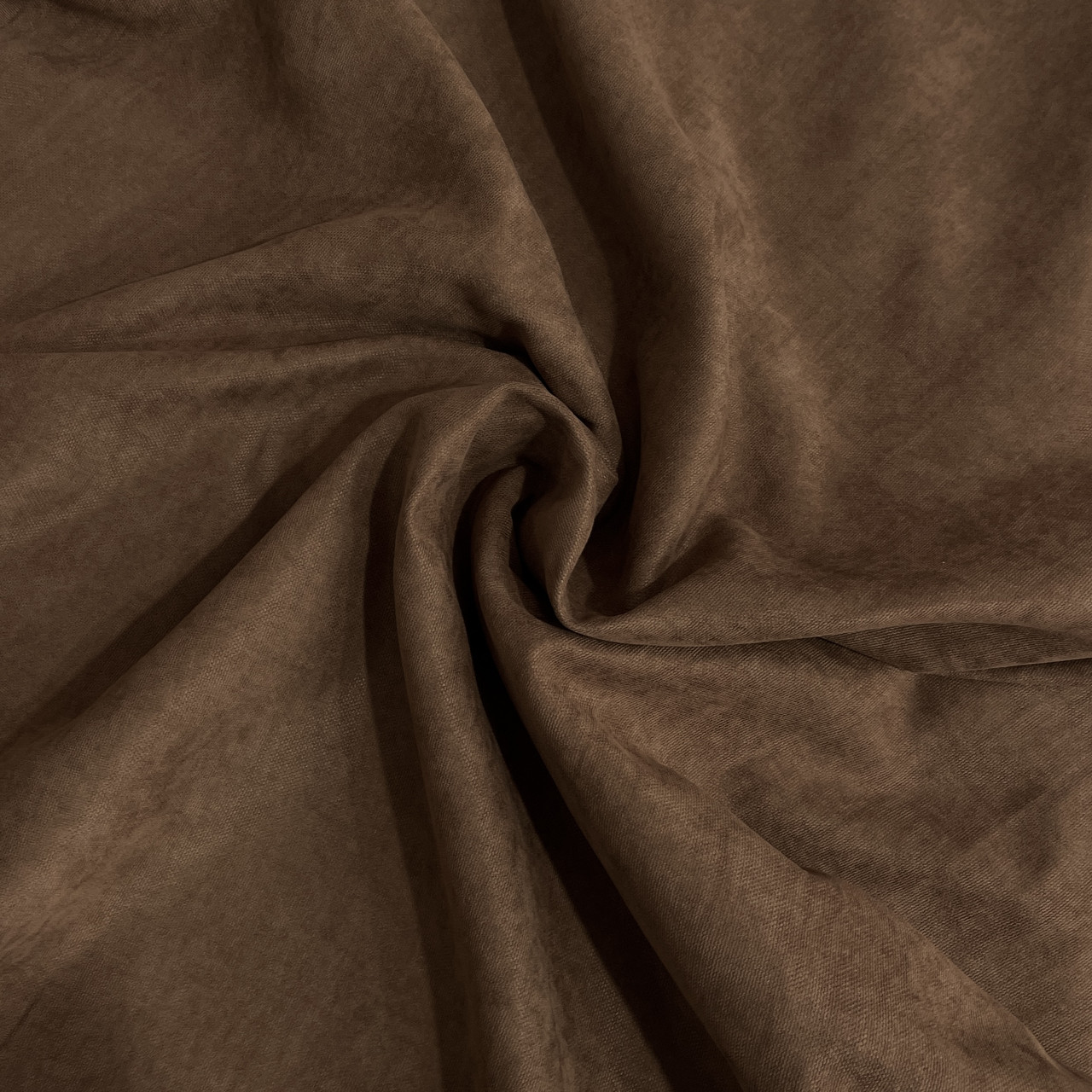 Шторна тканина мікровелюр на метраж, колір світло-коричневий, висота 3м (Petek-216), фото 1