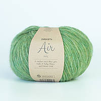 Пряжа Drops Air Mix колір 12 moss green)