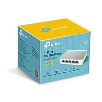 Настільний комутатор TP-LINK TL-SF1005D – 5 портів Fast Ethernet (10/100 Мбіт/с), фото 4
