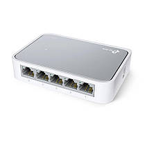 Настільний комутатор TP-LINK TL-SF1005D – 5 портів Fast Ethernet (10/100 Мбіт/с), фото 5