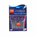 Ручки кулькові "Cello Maxriter" червоний стержинь упаковка 10 шт, фото 5