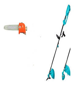 Коса газонна електрична GRAND КГ-2500+Насадка-висоторіз (Довжина шини — 300 мм)