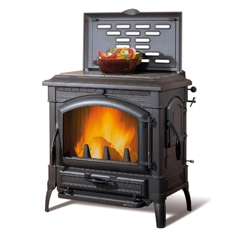 Піч La Nordica ISOTTA CON CERCHI EVO Anthracite Black, фото 1