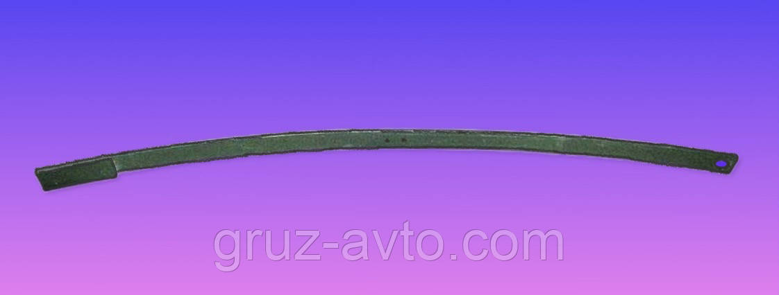 Лист корінний №1 передньої ресори ЗІЛ-130 з накладкою L-1513 мм (65х10) 130-2902100-11