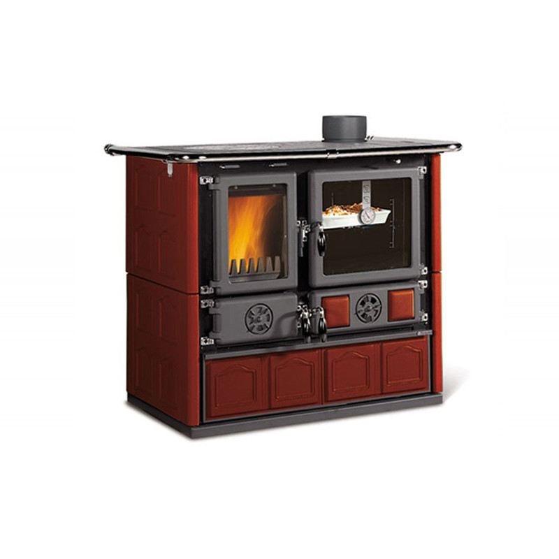 Піч La Nordica ROSA 5.0 MAIOLICA Bordeaux