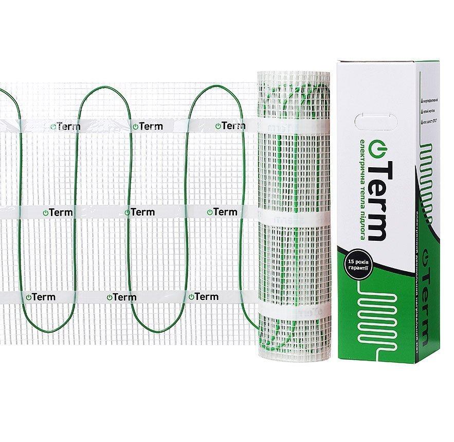 Нагрівальний мат TERM 200 / 8 м2 / 1600 Вт / 4 мм / тепла під плитку, фото 1